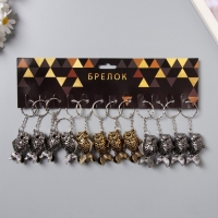 Брелок металл "Рыба" МИКС 4,5х3 см