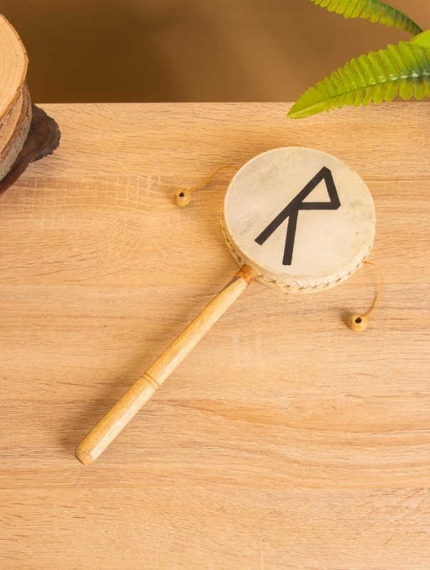 Сувенирный музыкальный инструмент Клон Тонг "Райдо" 30 см, МИКС