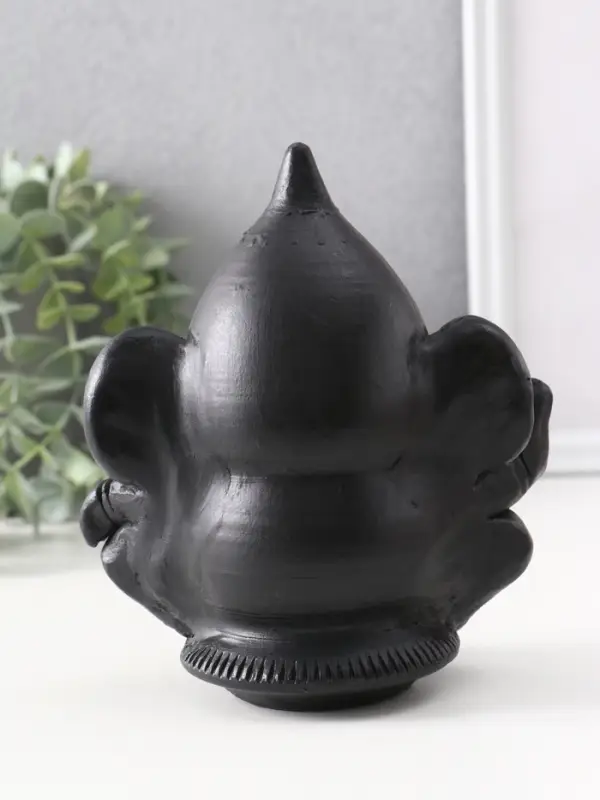 Фигура &laquo;Ганеш&raquo;, 14.5&times;13.5&times;9 см, чёрная