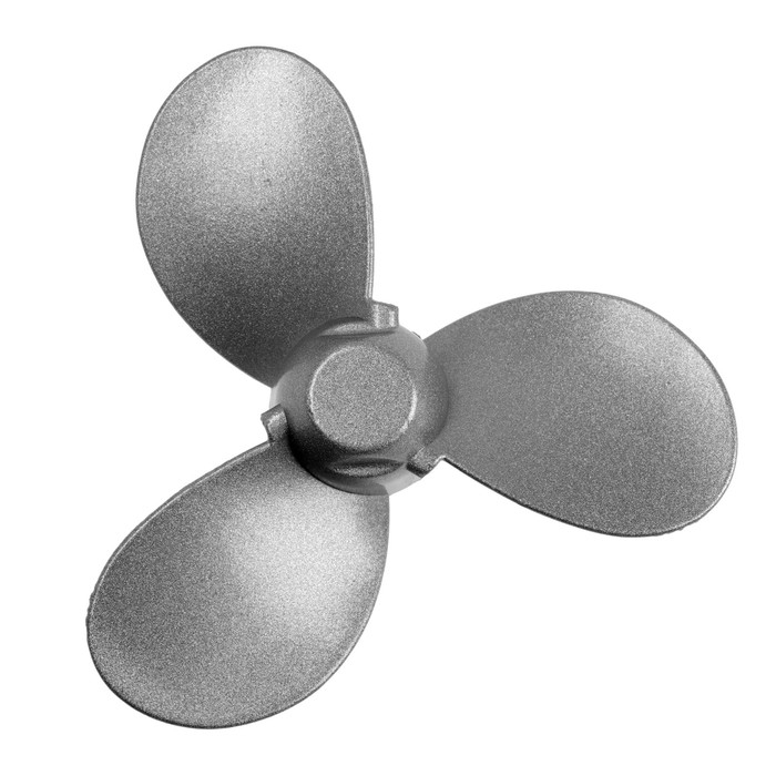 Насадка на триммер ТУНДРА, лодочный мотор, посадочное место 26 мм, шкив 9 зубьев