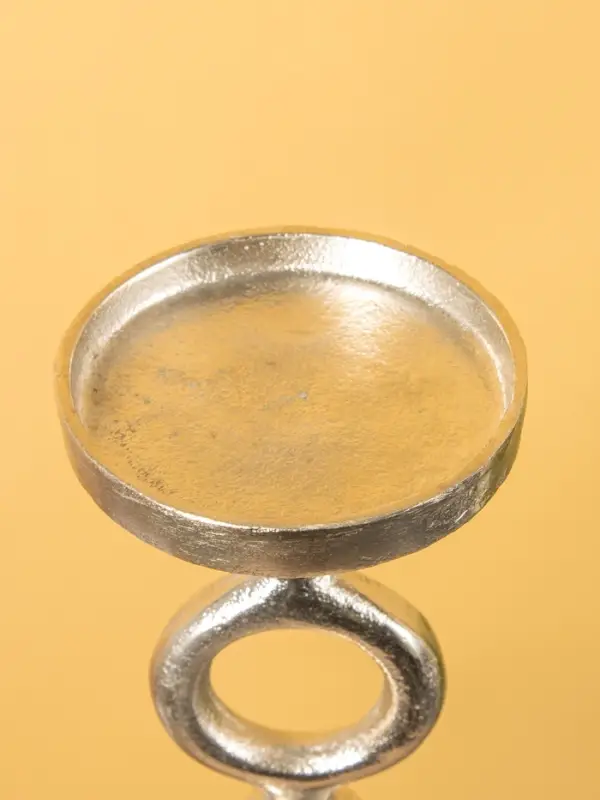 Подсвечник на 3 свечи "Морской" алюминий 36х17х93 см