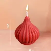 Свеча "Луковица" 5х5х5 см, соевый воск МИКС