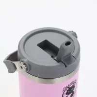 Термостакан с ручкой "Coffee", 600 мл, розовая