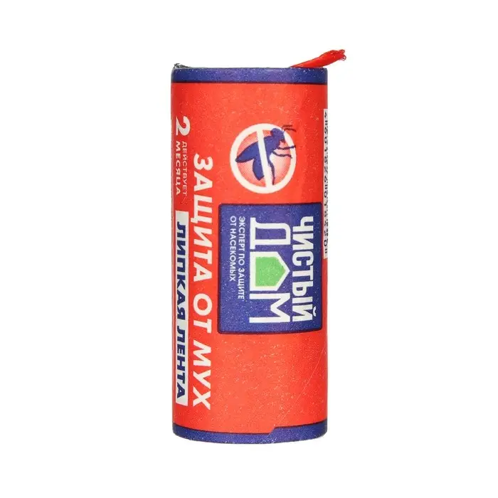 Липкая лента от мух "Чистый Дом", с аттрактантом, 1 шт