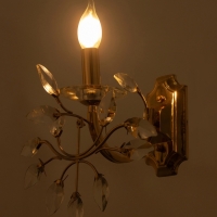 Бра "Севилья" 1хЕ14 40Вт золото