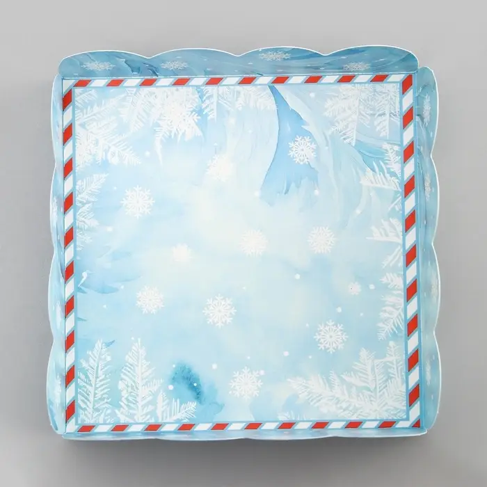 Коробка для печенья, &laquo;Волшебного Нового года!&raquo; 12&times;12&times;3 , Новый год