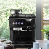 Кофеварка капсульная рожковая и кофемолка КТ-7107 - 1560 Вт