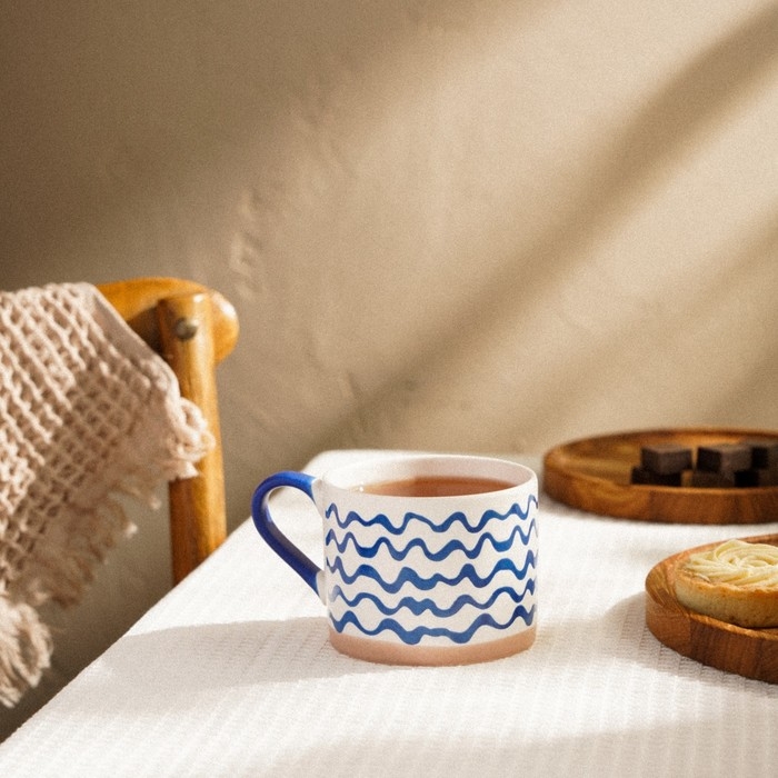 Кружка фарфоровая SL Home &laquo;Сканди&raquo;, 450 мл, цвет белый