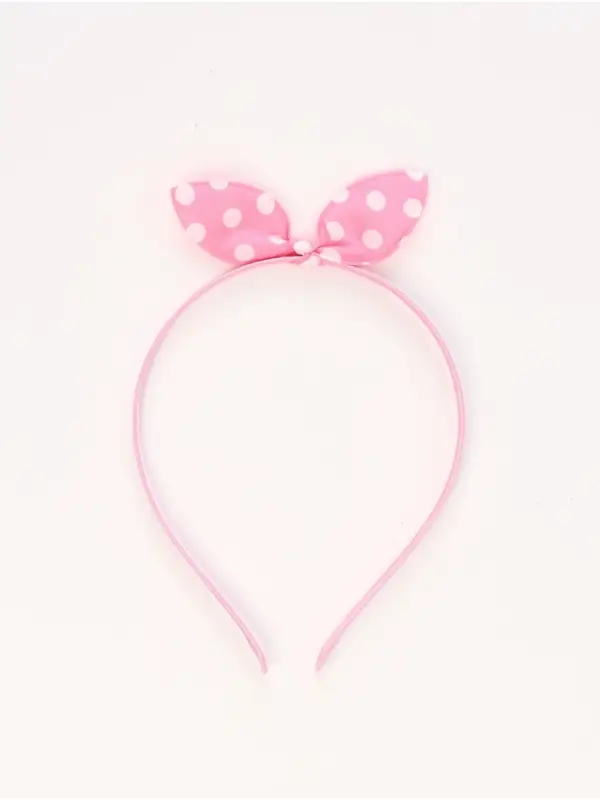 Ободок для волос &laquo;Бантик&raquo; розовый, Винкс