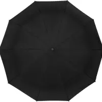 Зонт складной Cloudburst в подарочной упаковке, черный