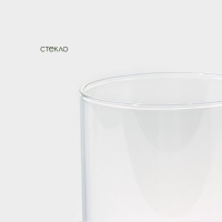 Банка стеклянная для сыпучих продуктов с бамбуковой крышкой BellaTenero &laquo;Эко&raquo;, 450 мл, 8,5&times;10,5 см