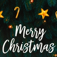 Коробка для торта новогодняя с окном &laquo;Merry Christmas&raquo;, 30 х 30 х 19 см. Новый год