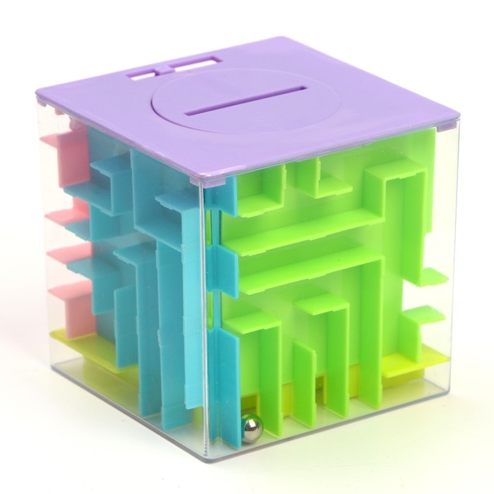 Головоломка лабиринт с шариком &laquo;Птичка&raquo;, МИКС, в шоубоксе