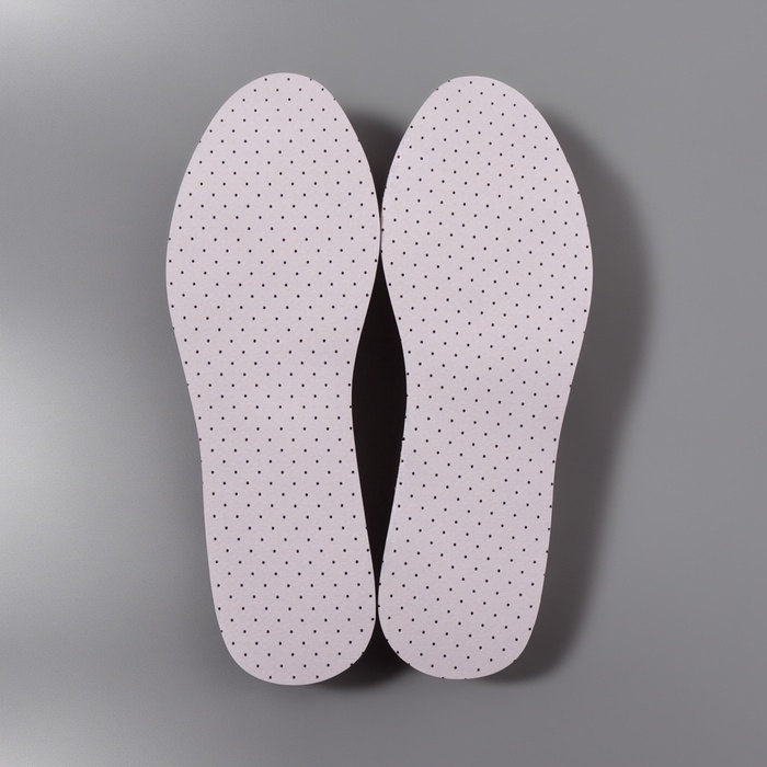 Стельки для обуви, универсальные, дышащие, р-р RU до 42 (р-р Пр-ля до 44), 27 см, пара, цвет белый