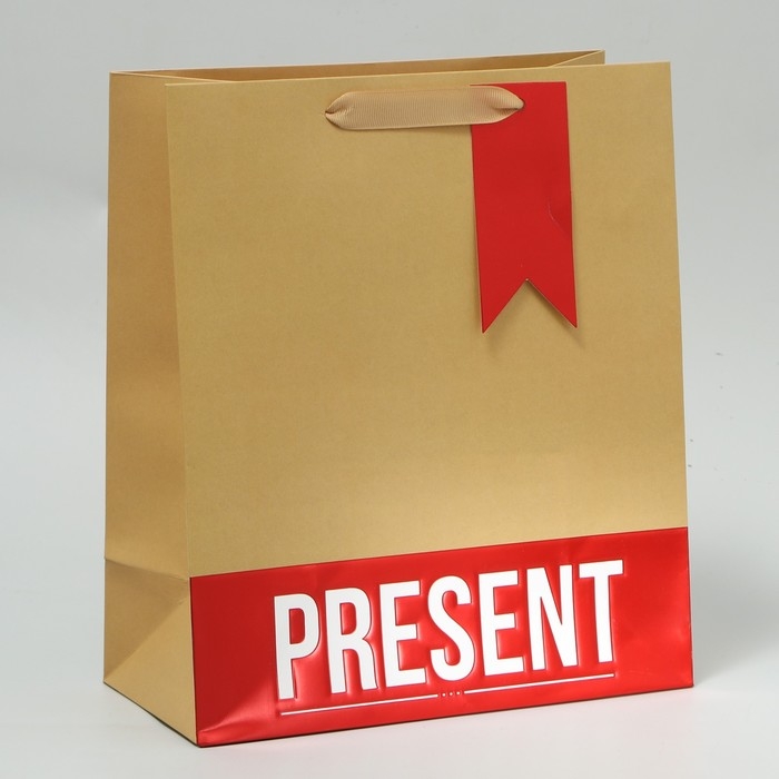 Пакет подарочный, упаковка, &laquo;Подарок&raquo;, ML 23 х 27 х 11.5 см