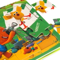 Книга картонная с пазлами &laquo;Фотоохота&raquo;, 12 стр., Ми-Ми-Мишки