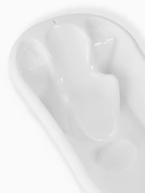 Ванна детская с горкой (белый) (уп.3)