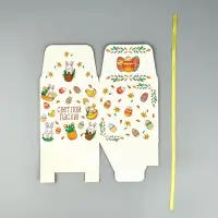 Коробка складная на Пасху &laquo;Пасхальная&raquo;, 12 х 12 х 12 см