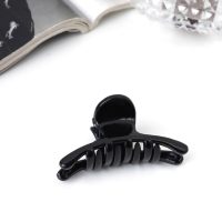 Набор для волос &laquo;Вивьен&raquo;, 4 резинки 5.5 см, краб 6 см, классика дуга, чёрный