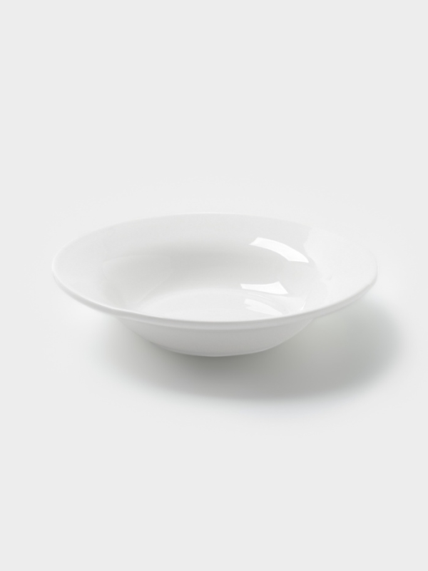 Тарелка глубокая Hanna Kn&ouml;vell, d=25.5 см, фарфор, белая