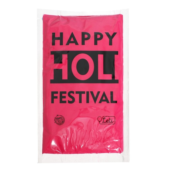 Краска холи, цвет малиновый, 100 г