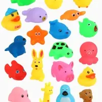 Набор резиновых игрушек для ванны &laquo;Малыши&raquo;, с пищалкой, 20 шт., Крошка Я
