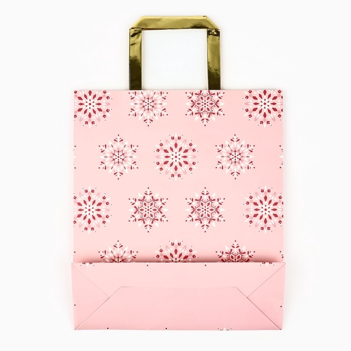 Пакет подарочный новогодний ламинированный &laquo;Яркий Новый год&raquo;, M 30 х 26 х 9 см