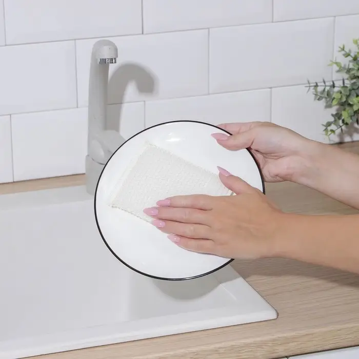 Губка для посуды Доляна &laquo;Ячейки&raquo;, 13&times;9&times;1.7 см