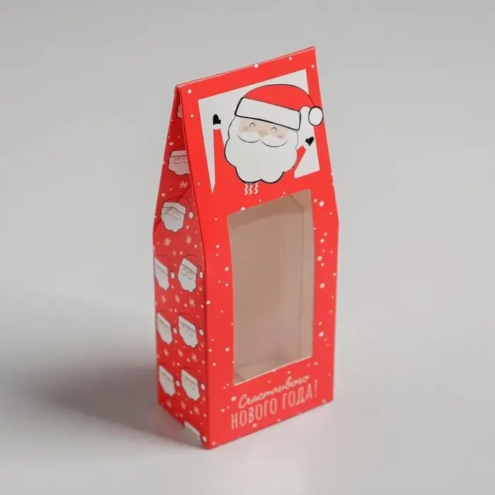 Коробка складная &laquo;Счастливого Нового года&raquo;, 6 х 14.5 х 3.5 см