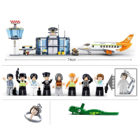 Конструктор &laquo;Международный аэропорт&raquo;, 678 деталей