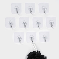 Набор самоклеящихся крючков, 10 шт, размер 5,6&times;5,6 см