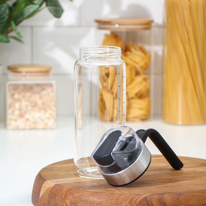 Бутылка стеклянная для соусов и масла &laquo;Мист&raquo;, 450 мл