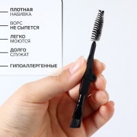 Набор кистей для макияжа &laquo;МИНИ&raquo;, 2 шт, цвет чёрный