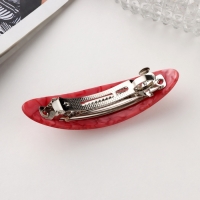 Заколка-автомат для волос "Сильва" камень принт блеск, 9 см, микс