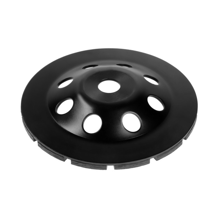 Чашка алмазная зачистная ТУНДРА ПРОФИ, повышенный ресурс, двухрядная, 180 мм