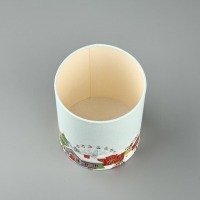 Коробка подарочная круглая &laquo;С Новым годом!&raquo;, 12 х 16 см, Новый год