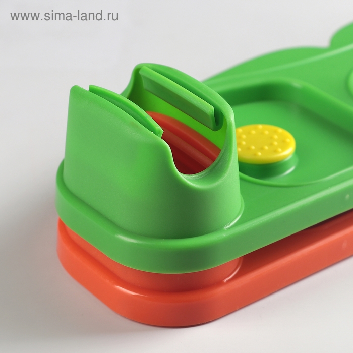 Держатель для швабр, 30&times;10&times;5 см, на липучке, с крючком, цвет МИКС