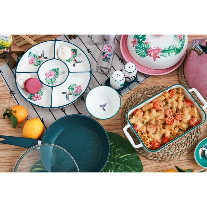 Набор для специй Доляна &laquo;Тропики&raquo;, 2 предмета: солонка, перечница, 130 мл