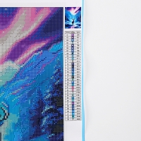 Алмазная мозаика на новый год с полным заполнением на холсте &laquo;Олень&raquo;, 30 х 40 см, новогодний набор для творчества