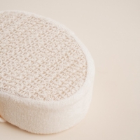 Мочалка - губка массажная SL Home &laquo;Ортика&raquo;, крапива, 15&times;10&times;5 см, цвет бежевый