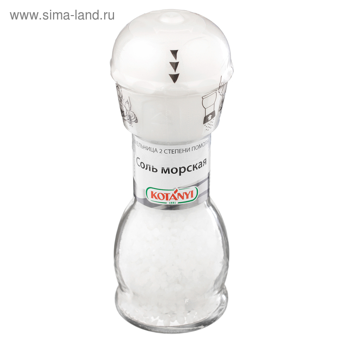 Соль морская  KOTANYI, мельница 92 г.