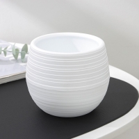 Горшок &laquo;Дуэт&raquo;, 500 мл, цвет белый