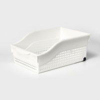 Контейнер для хранения хозяйственный &laquo;Лофт&raquo;, 31&times;21&times;12,5 см, на колёсах, цвет белый