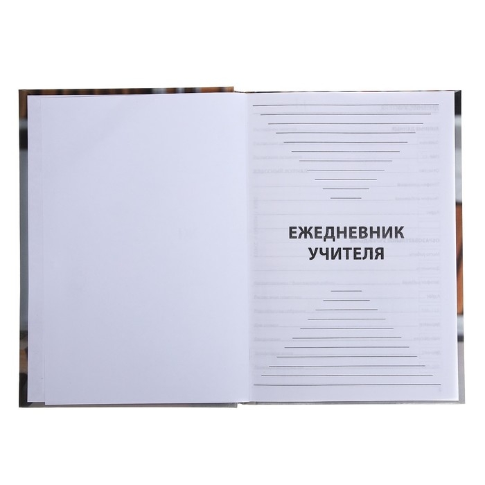 Ежедневник недатированный на сшивке А5 144 листа, картон 7БЦ "Ежедневник учителя"