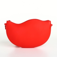 Сумка детская для девочки на молнии, цвет красный