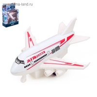 Самолёт металлический &laquo;Лайнер&raquo;, инерционный, МИКС