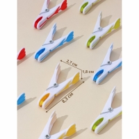 Прищепки бельевые &laquo;Тюльпаны&raquo;, 8,5 см, 12 шт, цвет МИКС