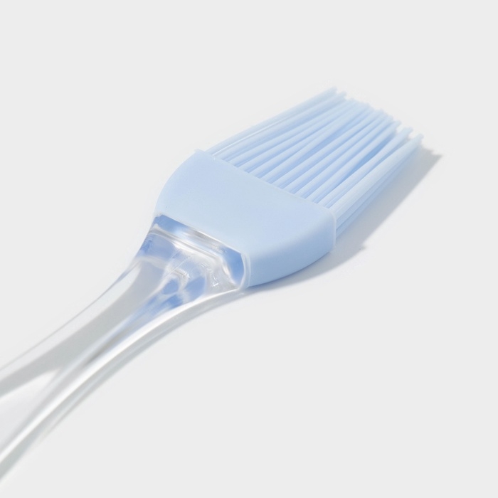 Кисть Доляна &laquo;Лёд&raquo;, силикон, 17 см, голубая