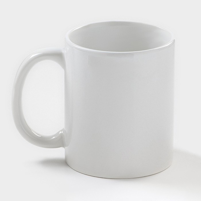 Кружка - хамелеон керамическая Доляна &laquo;Бодрость&raquo;, 350 мл, цвет белый