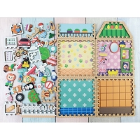 Головоломка &laquo;Звериные истории: важные дела&raquo;